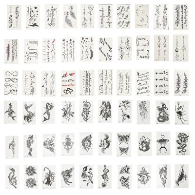 hot【DT】 Temporary Tattoos Sticker Stickers Fake Adults Real Arm Decal Permanent Semi Beach