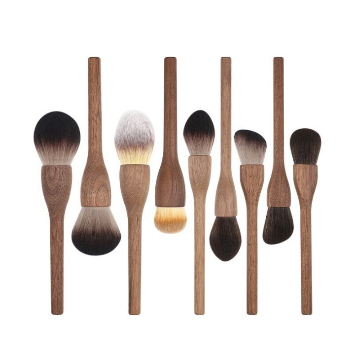 new-1pcs-european-vintage-wood-handle-makeup-brush-high-quality-walnut-loose-powder-blush-foundation-super-soft-contour-brush-makeup-brushes-sets