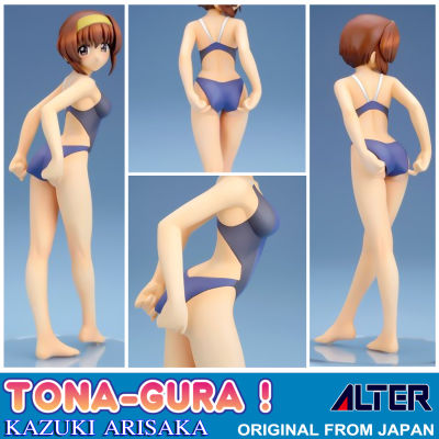 Figure ฟิกเกอร์ งานแท้ 100% Alter จากการ์ตูนเรื่อง Tona Gura Tonagura โทนา กุระ Kazuki Arisaka คาซึกิ อาริซากะ Swimming 1/8 ชุดว่ายน้ำ Ver Original from Japan Anime อนิเมะ การ์ตูน มังงะ คอลเลกชัน ของขวัญ New Collection Doll ตุ๊กตา manga Model โมเดล