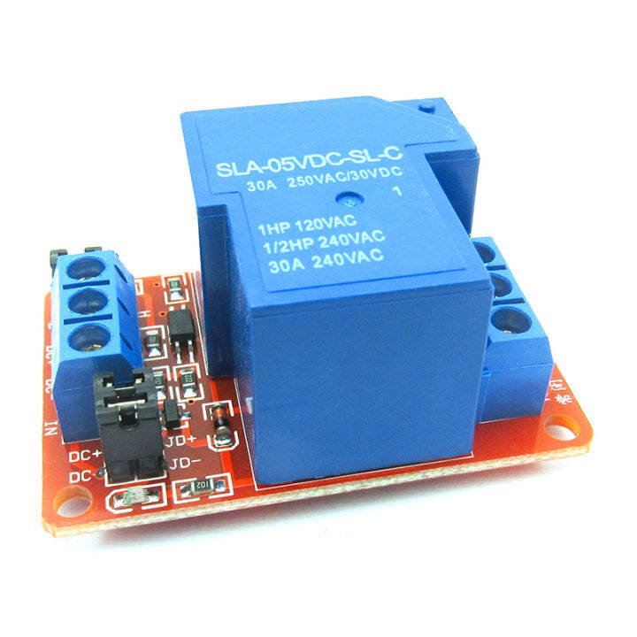 Road 30A with optocoupler isolation relay module supports high and low