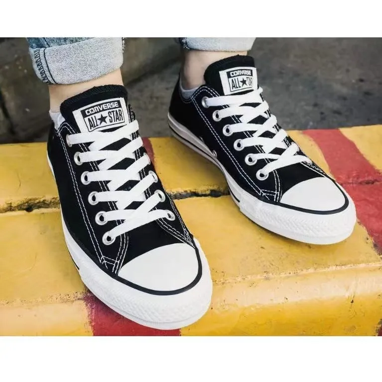 Converse Low Cut Canvas Sneakers Shoes for Women`s Shoes Flat Shoes Lace up  Unisex Shoes#800-1 | Lazada PH