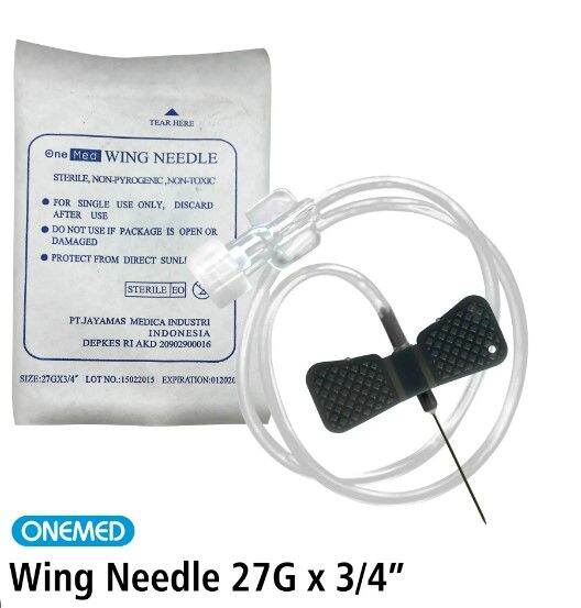 Wing Needle Onemed 27G Lazada Indonesia