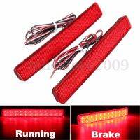 For VW T5 Transporter Caravelle Multivan 2003-11 10 09 08 07 06 Red Rear Bumper Reflector LED Tail Stop Brake Light Smoke