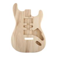 WDGREAT 6ชิ้น Sycamore ร่างกายกีตาร์ไม้ที่ยังไม่เสร็จสำหรับ ST กีตาร์ DIY Luthier เครื่องมือ