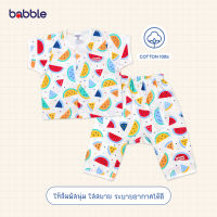 [3 ชุดลด 100.-] BABBLE ชุดนอนเด็ก ชุดเซตเด็ก ผ้าฝ้าย100% อายุ 6 เดือน ถึง 7 ปี คอลเลคชั่น Freshy Fruit เสื้อแขนสั้น กางเกงขายาว BSP