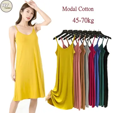 Cotton Camisole Sleep Dress - Best Price in Singapore - Jan 2024