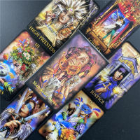 ไพ่ทาโรต์ Fate Divination Oracle Cards Deck Board Game For Kids Women-Cgefeng