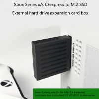 ชุดสำหรับ Xbox X/S ฮาร์ดไดรฟ์โฮสต์ภายนอกกล่องแปลงสัญญาณ M.2กล่องใส่บัตรการขยายฮาร์ดไดรฟ์