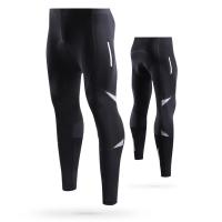 Lixada Men S Reflective Bicycle Pants Gel Padded Cycling Compression Tights Leggings Outdoor Riding Bike Pants