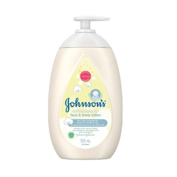 Johnson'S Baby Lotion Face And Body Lotion Cotton Touch จอห์นสัน ครีม