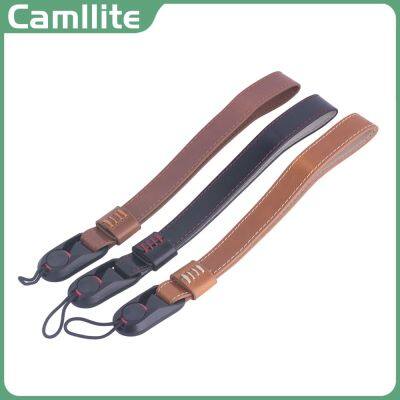 Camllite Quick Release Leather Camera Wrist Strap For Canon Nikon Sony Fujifilm Lumix Panasonic Olympus Leica SLR Wristband