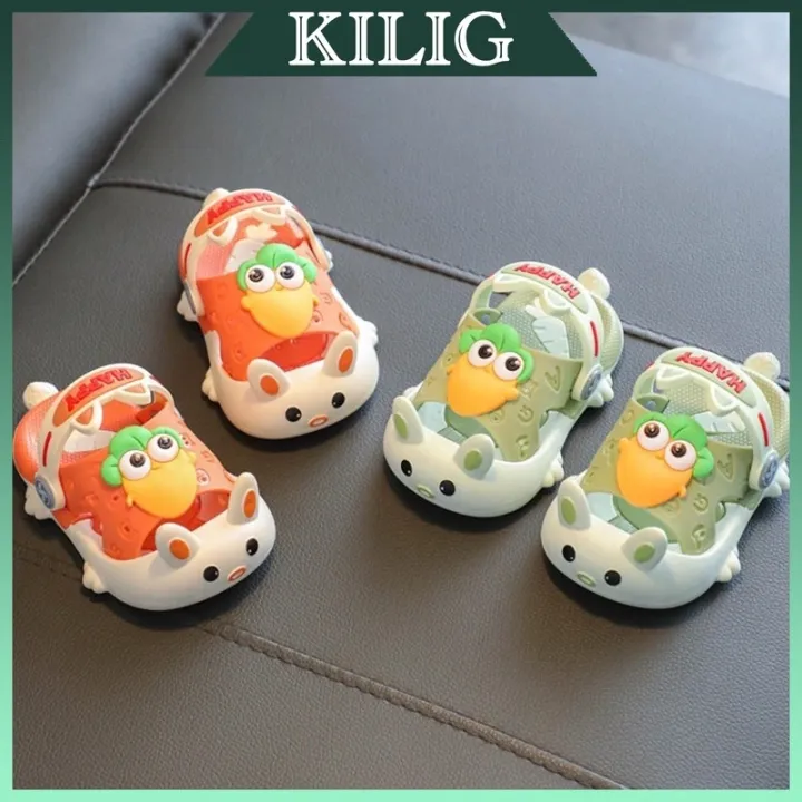 Kilig 130180 Crocs Rabbit Design Radish Jibbitz Cartoon Sandals for