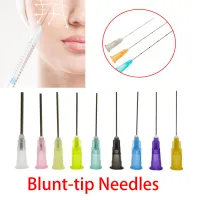 【YY】 Blunt-tip Needle Fine Micro Cannula For Filler Injection 18G 21G 22G 23G 25G 27G 30G Notched For Hyaluronic Acid Pen