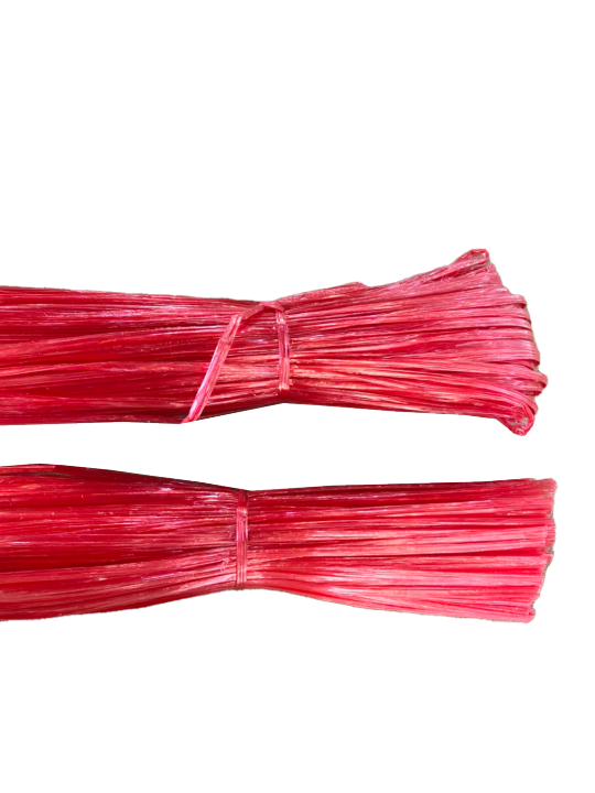 เชือกฟาง-ตัดเป็นเส้น-แบบมัด-0-5kgx2มัด-สีแดง-เชือกมัดของ