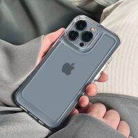 Hard Case For iPhone 11 iPhone 12 iPhone 13 เคสไอโฟน11 No cover camera เคสใส&amp;แข็ง