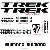 สติกเกอร์ DIY สำหรับ Trek,รูปลอกจักรยานเสือภูเขาจักรยานเสือหมอบ Shimano สะท้อนแสงแกะสลักจากโรงงาน (Wellsunny6)