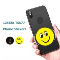 ♤▲● 5/10pcs RFID 125Khz T5577 Anti-Interference Mobile Phone Sticker Writable EM4305 Cartoon Tags Stickers Proximity Label