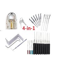 【YF】 4 in 1 Lock Pick Set Broken Key Remove Auto Locksmith Tools Extractor Picks Hand Toolswe also sell lishi hu66 hu92