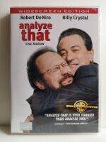 DVD : Analyze That (2002) ขับเครียดมาเฟียเส้นตื้น 2   Languages : English  Subtitles : English, Thai, Etc.   Time : 97 Minutes  " Robert De Niro , Billy Crystal "