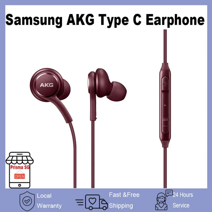 Samsung AKG Earphone Original Note10 Stereo In-Ear Earphones | Type C Plug  Edition Hi-Res