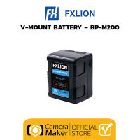 แบตเตอรี่ FXLion BP-M200 (ประกันศูนย์) แบตเตอรี่ V-Mount พร้อมช่อง D-tap 2 ช่อง มีช่องจ่ายไฟแบบ USB และไฟ LED แสดงสถานะ 4 ระดับ สำหรับอุปกรณ์แบบ V-Mount