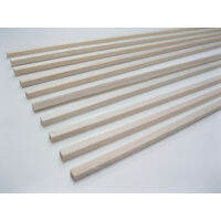 ไม้บัลซ่าชนิดเสาเหลี่ยม Balsa Stick ขนาด 2-20 มิล บัลซ่า Balsa ไม้บัลซ่า