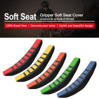 Motorcycle Pro Ribbed Rubber Artificial leather Gripper Soft Seat Cove For Kawasaki KDX125/200/220/250 KX80/85/100/125/250/500