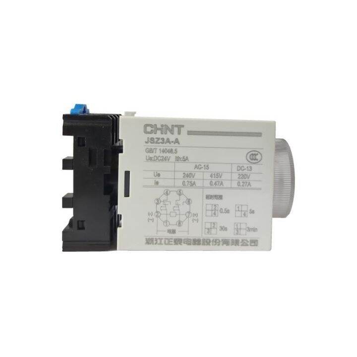 Chint Time Relay JSZ3A-A B C D 220v 24v ST3P JSZ3F Power-on And Power ...