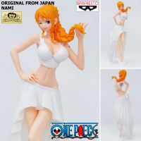 Model โมเดล ของแท้ 100% แมวทอง Banpresto จากการ์ตูนเรื่อง One Piece วันพีซ เต็มพิกัดสลัดจอมลุย Lady Edge Wedding Nami นามิ White Dress ชุดแต่งงาน Ver Original from Japan Figure ฟิกเกอร์ Anime ของขวัญ อนิเมะ การ์ตูน มังงะ Doll ตุ๊กตา คอลเลกชัน manga