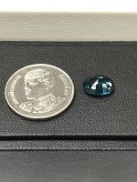 Nano London Blue Topaz - นาโนแล็บ ลอนดอนบลูโทแพซ. Lab Created London Blue Topaz. Oval Shape. รูปไข่ ราคาเป็นเม็ด / Price Per Pcs