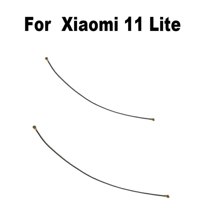 ชิ้นส่วนอะไหล่ LPX3762 4G 5G สายเคเบิ้ลยืดหยุ่นสำหรับสัญญาณ Wi-Fi Xiaomi MI ริบบิ้นเสาอากาศทางอากาศชิ้นส่วนซ่อมสาย11 MI11 Lite