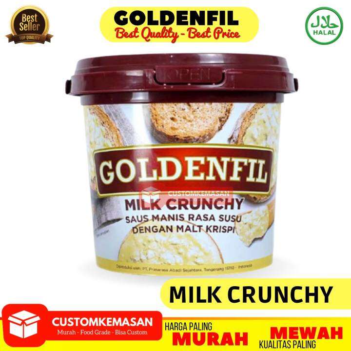 Goldenfil Milk Crunchy / Selai Roti Bakar / Toping Roti / Selai Roti ...