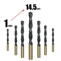 ♟✘❄ High quality 1pc Twist Drill Bit hss drill Set1-14.5mm for Drilling on Hardened Steel Cast Iron amp; Stainless Steel