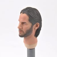 1/6 Keanu Reeves Man Head Toy The Killer John Wick Head Sculpt F 12 HT Body