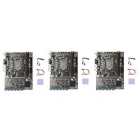 3X B250C BTC Mining Motherboard+SATA Cable+Switch Cable+Thermal Pad 12X PCIE to USB3.0 GPU Slot LGA1151