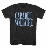 Cabaret Voltaire เสื้อยืดลําลองสําหรับผู้ชายแขนสั้นคลาสสิคพิมพ์ลาย