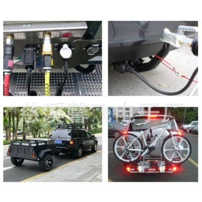 ：》{‘；； 1.85M 7 Pin Wire Part Splices Circuit Male To Male Plug Socket Truck Trailer Light  Board Extension Cable Car Parts
