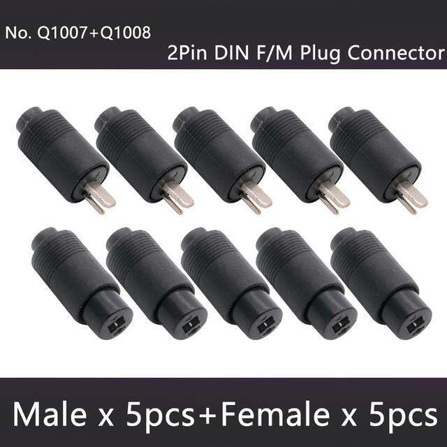 10pcs-2pin-din-male-female-speaker-plug-2-pin-plug-hifi-loudspeaker-solder-cable-connector