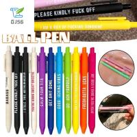 ปากกาหมึกใช้สำหรับเขียน GJ56อุปกรณ์การเรียนแปลกใหม่สำหรับนักเรียนน้องสาว Pulpen Lucu ปากกาหมึกเจลปากกาเซ็นชื่อปากกาบอลพอยท์