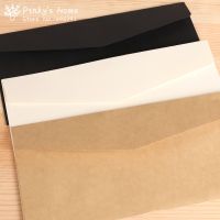 (10 pieces/lot) 11x22cm Kraft Envelopes European Classical Retro Paper Envelope Blank Envelops