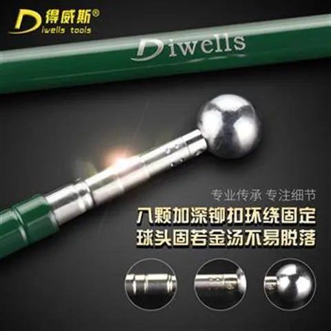 new-deweys-retractable-empty-drumstick-empty-drumstick-testing-hammer-drum-hammer-house-inspection-rod-house-inspection-tool-hammer-inspection