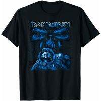 ที่ขายดีที่สุด Iron Maiden อัลบั้มนักบินอวกาศเสื้อยืดโลหะหนักร็อคผ้าฝ้าย100 Tee สวมใส่ในชีวิตประจำวัน