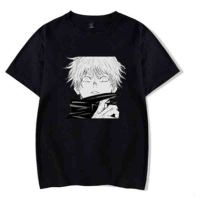 Jujutsu Kaisen เสื้อยืดแขนสั้นเสื้อลําลองแฟชั่นผู้ชาย