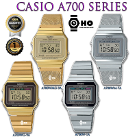 ของแท้100% คาสิโอ นาฬิกาข้อมือ Casio Standard รุ่น A700WMG-9A A700WM-7 A700WG-9 A700W-1 สายสแตนเลส ประกัน1ปี ร้าน Time4You T4U