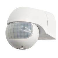 การรักษาความปลอดภัยกลางแจ้ง 180 องศา PIR Infrared Motion Sensor Switch เครื่องตรวจจับการเคลื่อนไหวแสงอัตโนมัติระยะไกลสูงสุด 30 เมตร