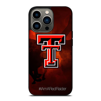 Texas Tech Football Phone Case for iPhone 14 Pro Max / iPhone 13 Pro Max / iPhone 12 Pro Max / XS Max / Samsung Galaxy Note 10 Plus / S22 Ultra / S21 Plus Anti-fall Protective Case Cover 210