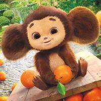 ตุ๊กตาลิงสีน้ำตาลของเล่นตุ๊กตาจาก Cheburashka ตุ๊กตานอนหลับสบายใจอนิเมะสำหรับเด็กทารกของขวัญของเล่นสำหรับเด็ก