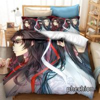 【hot】☄▫❧ phechion Zu Shi Print Set Duvet Covers Pillowcases Piece Comforter Sets Bedclothes Bed K239