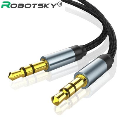 ✇❈ 3.5MM Jack HIFI Audio Extension Cable Male To Male Stereo AUX Cable Adapter for Car Headphone Speaker Laptop Wire AUX Cord