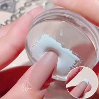 【CW】 Silicone Transparent Template Seal Stamper Scraper Stamping French Manicure Plate Stamp Stencil Nail Stamp Art Embossing Tools